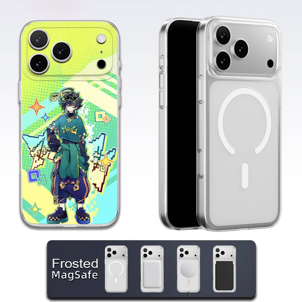 

Genshin Impact Kinich Phone Case For iPhone 17,16,15,14,13,12,11,Pro,Max,Plus,E,Air,Mini Magsafe Transparent iPhone17