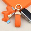 Car Keychain Year of Horse Charm Decorative Key Chain Backpacks Handbags Cell Phones Wallets Accessory