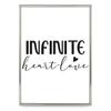 Photo Frame - Infinity - 10 X 15 Cm - Bright Silver - Classic Design - Velvet Back