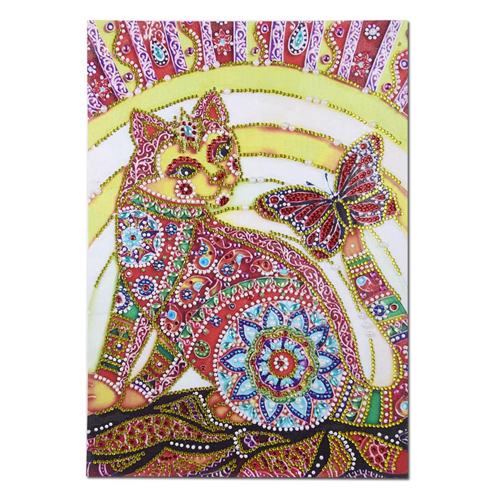 Buy 5D DIY Embroidery Round Full Drill Diamond Painting Cross Stitch ...