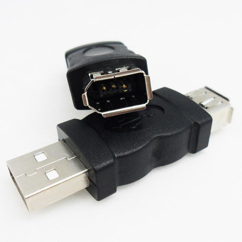 USB To 1394 Firewire 6-Pin Male Converter