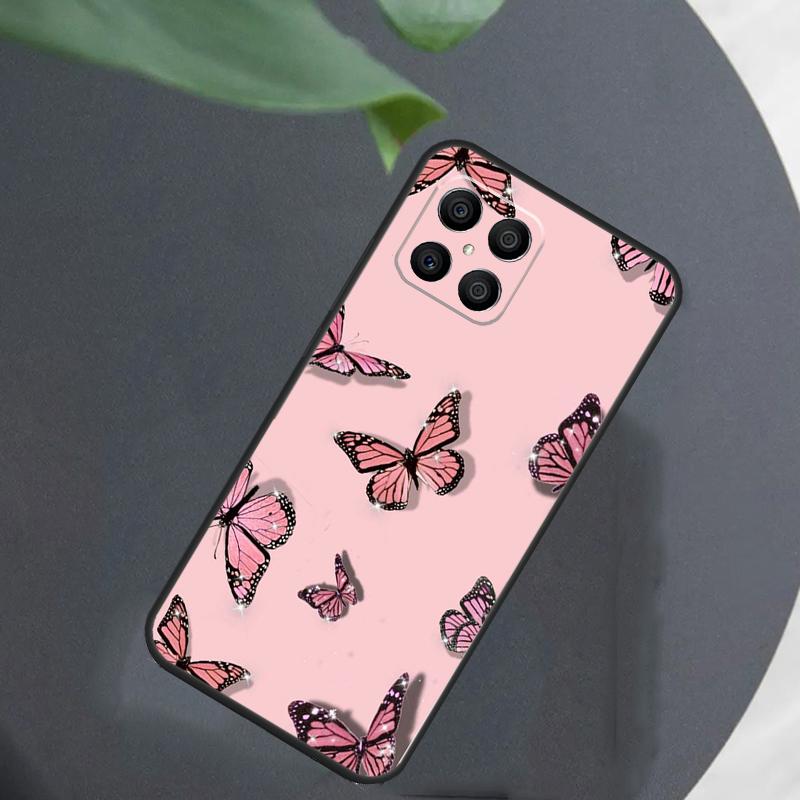 Butterfly Case For Honor Magic 5 6 7 8 Pro Cover For Honor 400 200 50 70 90 Lite X8a X8b X9a X9b X9c
