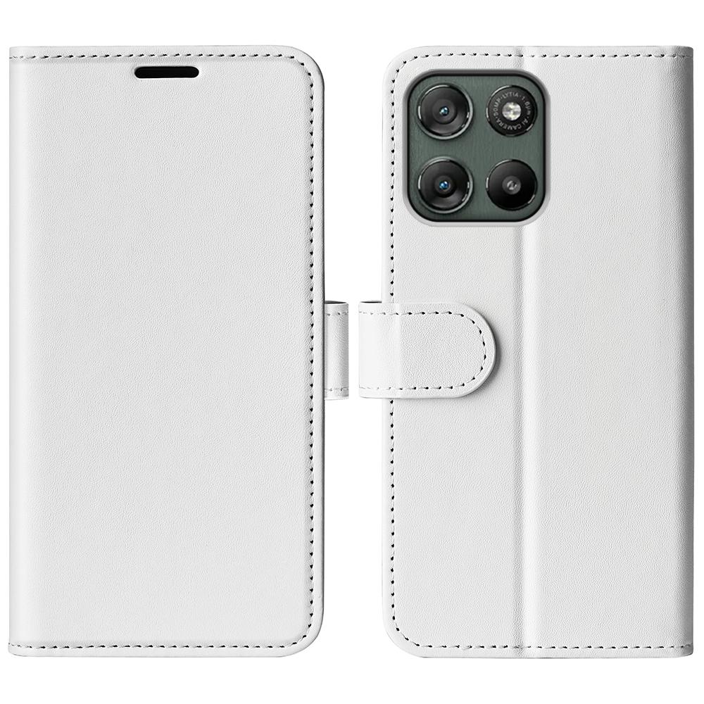 For Motorola Moto G67 Power 5G Case Crazy Horse Texture Stand Leather Phone Cover