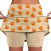 Pantaloni da yoga elastici per donna, pantaloncini sportivi con stampa, joggers aderenti a vita alta leggeri