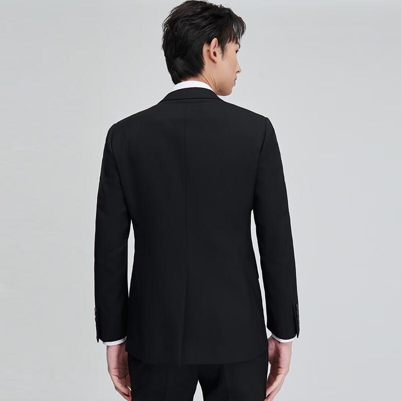 Men's Easy-Care Wool Blend Business Suit Collection
