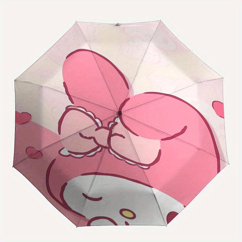 MY MELODY Automatic Opening and Closing Umbrella - Suitable for Various Occasions, Outdoor Activities, Lightweight and Durable Automatic Folding Umbre