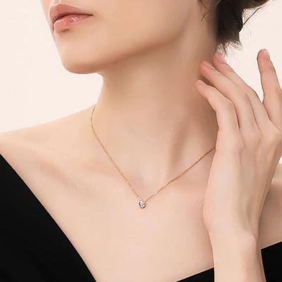 WESTISLAND Kristall Koralle Halskette 14K_WI8062213