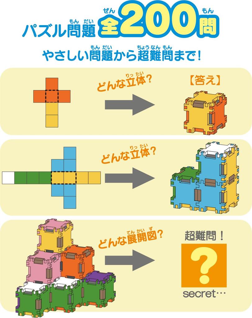 Kumon Publishing (KUMON PUBLISHING) Unfolding Diagram Puzzle TP-10 Educational Toy for Ages 6 and Up