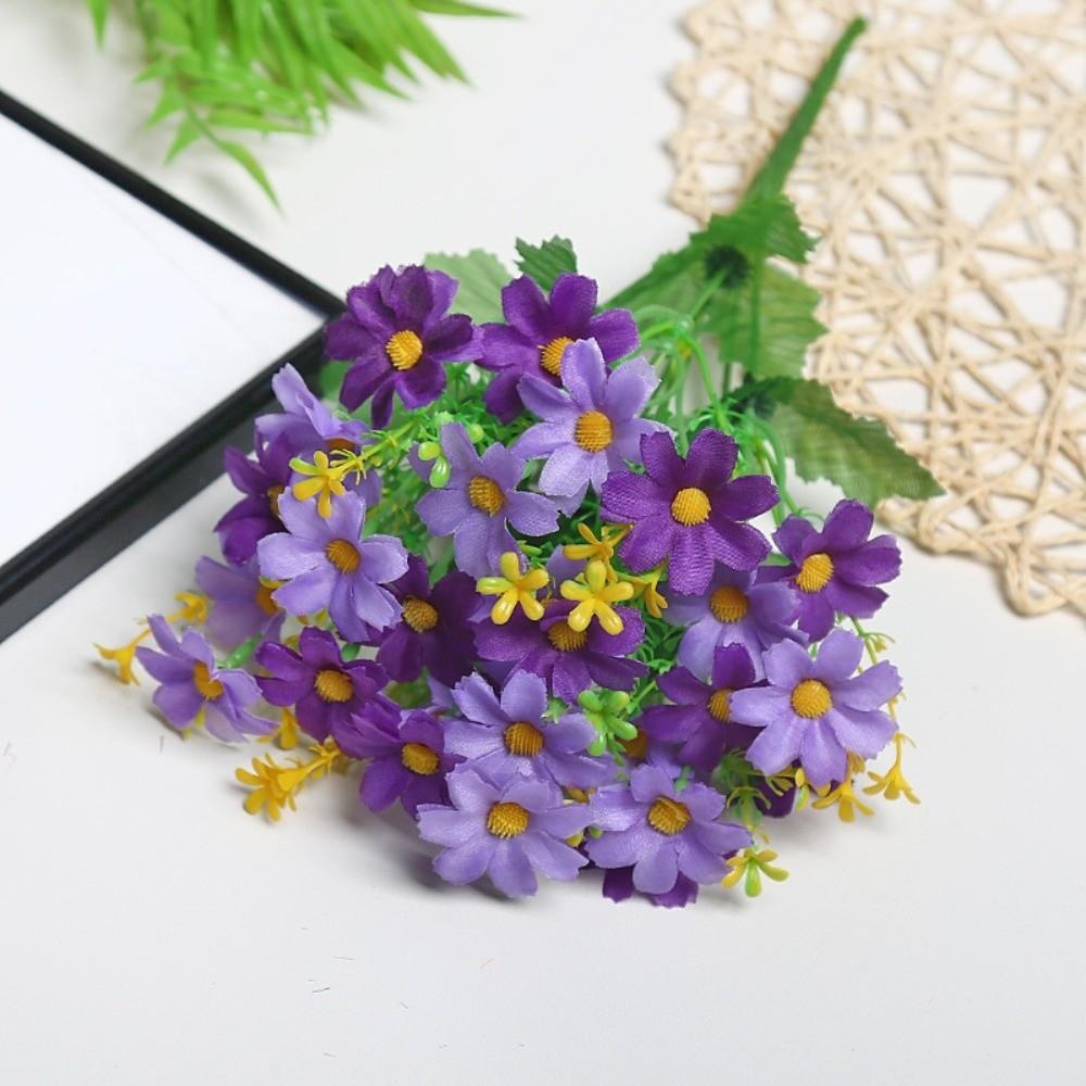Plastic Artificial Daisy DIY Fake Daisy New Simulation Flower  Photography Props