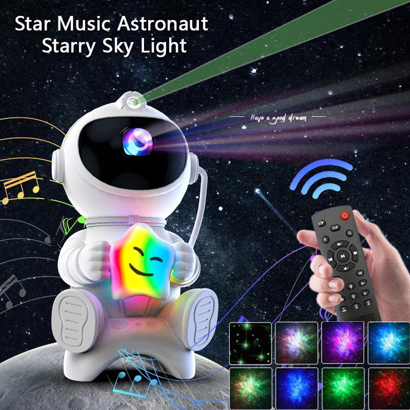 Starry Sky Astronaut Projector Lamp