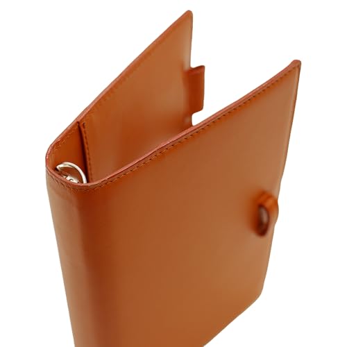 CCOMPANY LIMITED Planner, Made In Japan, A5 Size, Bible Size, Bible Slim Size, with Pen Holder, Turner 2 Second (Bible Size, Brown)