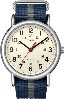 Weekender Central Park Watch, CreamNavyGray, T2N654 [Official Import]