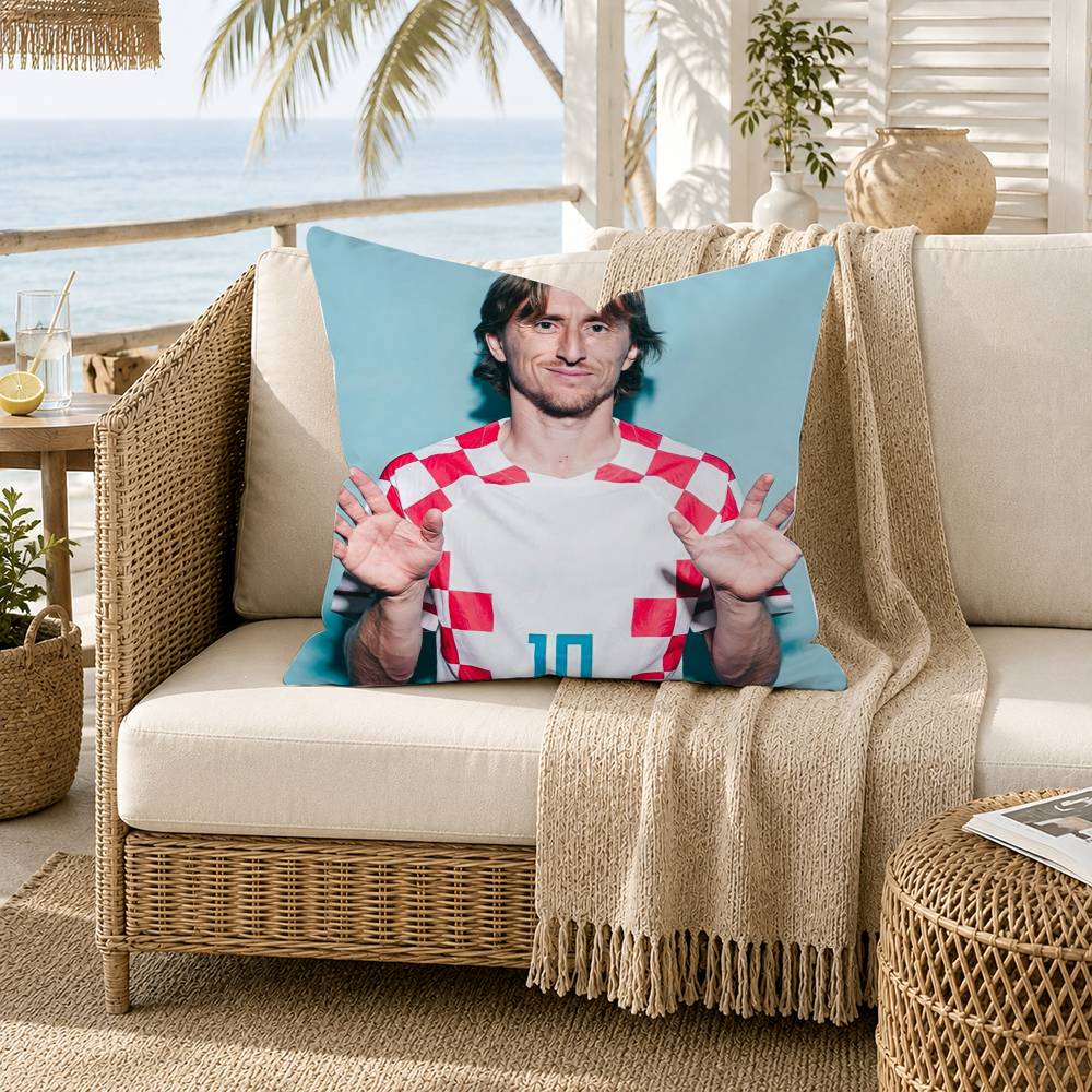 Luka Modric Pillow Case for Sofa Living Room Home office Decor Protective Cover