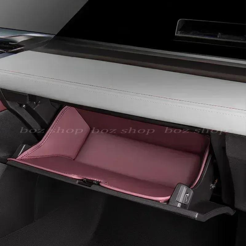 For GEELY Monjaro KX11 XingyueL After Auto Co-pilot Storage Bag Pocket Scratch-proof Storage Slot Protective Mat Accessories