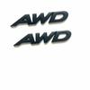 3D Metalowe Litery AWD Logo Emblemat Bagażnika Samochodu Odznaka Błotnika Naklejka Akcesoria