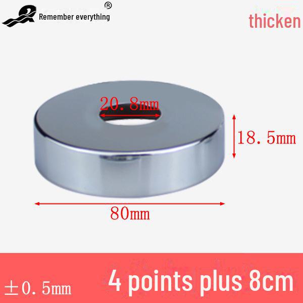 4-Point Stainless Steel Decorative Valve/Faucet Cover – Triangle and Round Square Options