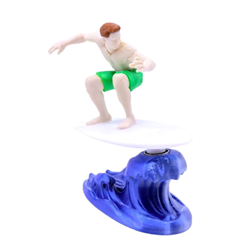 Fun Drift Surfing Muscular Man Creative Decoration Dashboard Drift Ornaments Office Desktop Statue Decor Car Interior