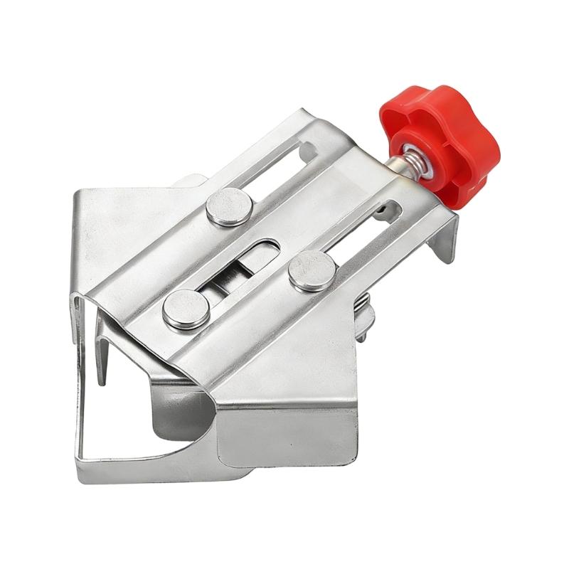 Metal Steel Quick Clip Auxiliary Corner Clamp Locator Adjustable 90 Degree Fixing Clamp For Woodworking Tool