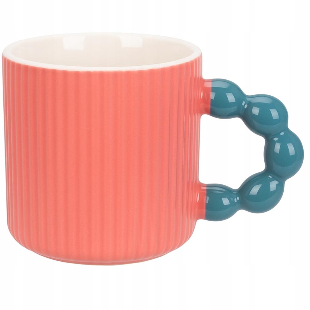 Pastelový porcelánový hrnek s uchem 340ml 1ks