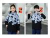 Children's Camouflage Windproof & Waterproof 3-in-1 Hiking Jacket Set for Autumn & Winter