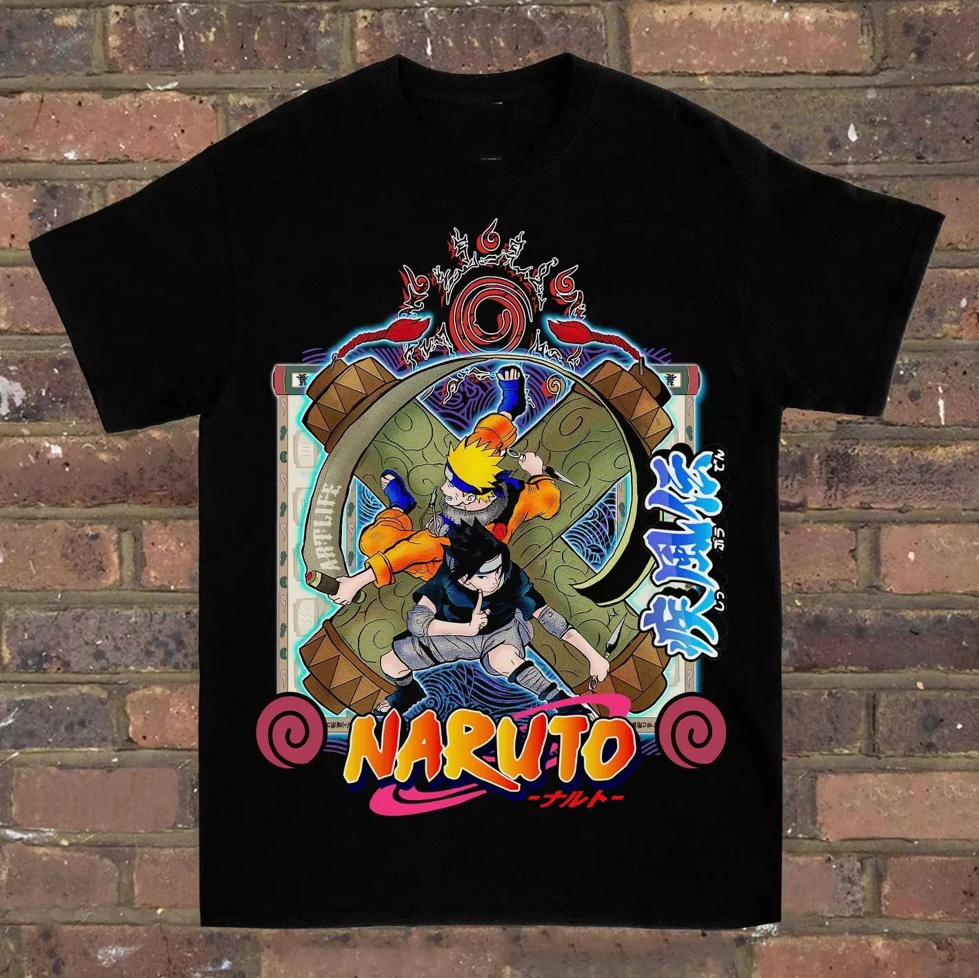 

2026 Naruto Tshirt Made of Cotton for Both Unisex and Women Comfortable Breathable of High Quality An Ins Y2k Style Perfect 2XL
