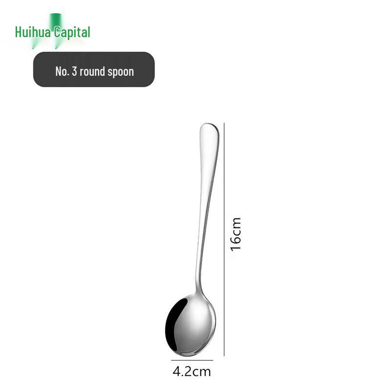 Набор десертных ложек HUIHUADU из нержавеющей стали 304