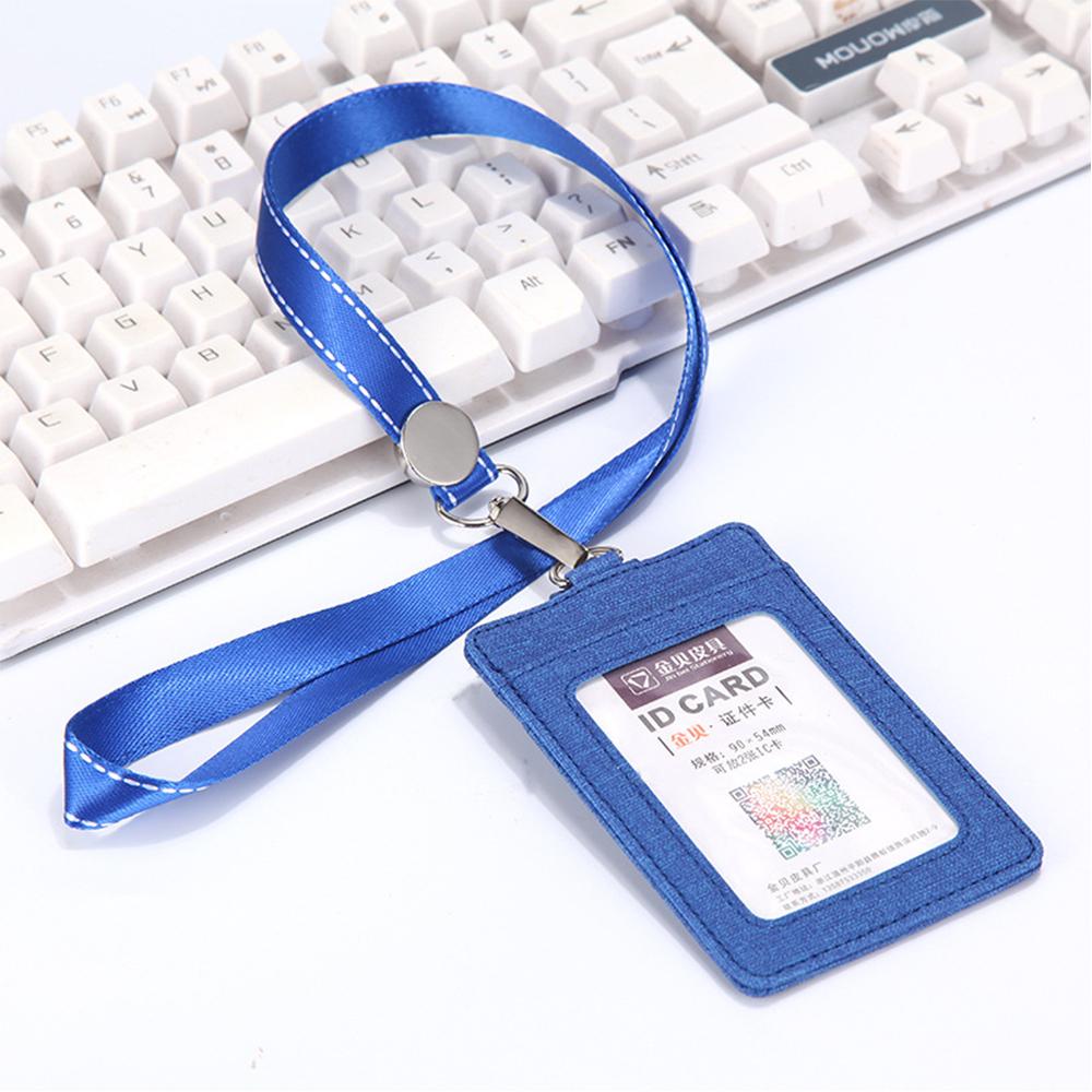 Wallet Coin Bag Lanyards ID Badge Holder Credit Card Holder Strap Card holder Protect Cover Bag