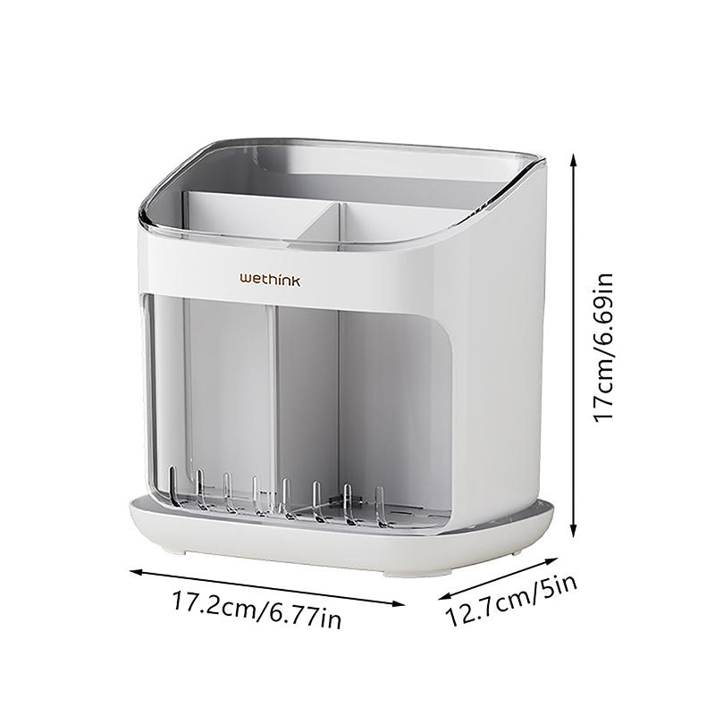 Pinnstöd Multifunktionellt Avtagbart Dräneringsbricka Stor Förvaring Kökshylla Förvaringshållare för Porslin