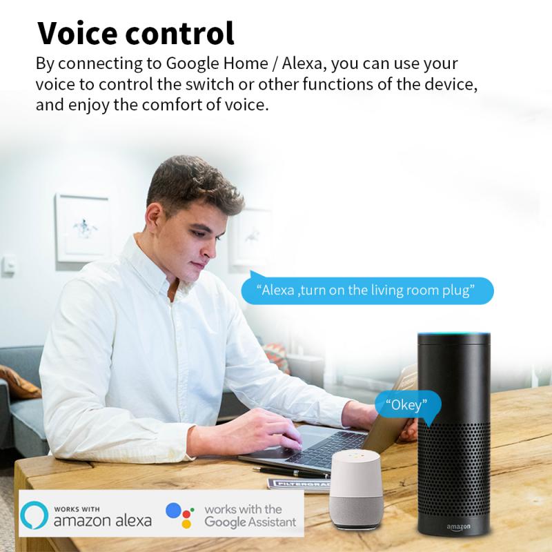 Corui Tuya Uk Plug Wifi Zigbee Smart Socket Bluetooth Wireless Socket Timing Support Alexa Google Home With Power Monitor