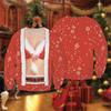 Funny Belly Graphic Ugly Christmas Sweater Personality Santa Jacket 3D Printed Unisex Sweatshirts Cool Streetwear Pullovers Tops