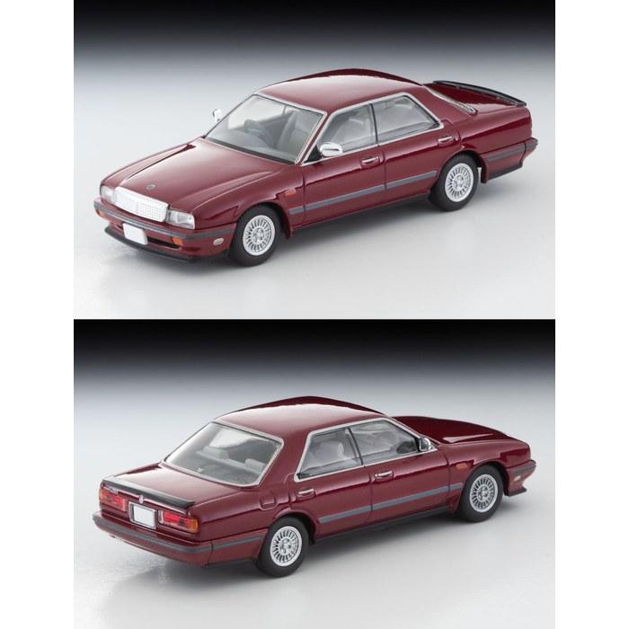 TOMYTEC Tomica Limited Vintage Neo LV-N340a Nissan Gloria Cima Type-II S (Red) 1990 1/64