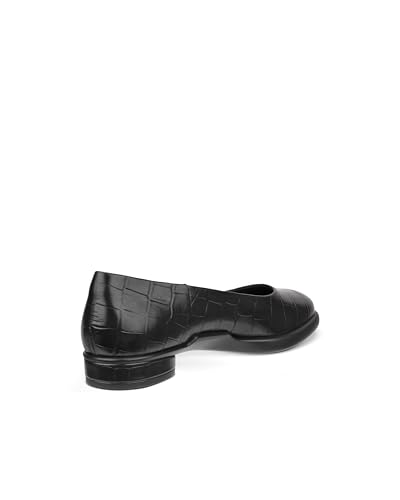 ECCO Sculpted LX Ballerina Flat Loafers, Women's, Black, Size 24.0 Cm, 3E