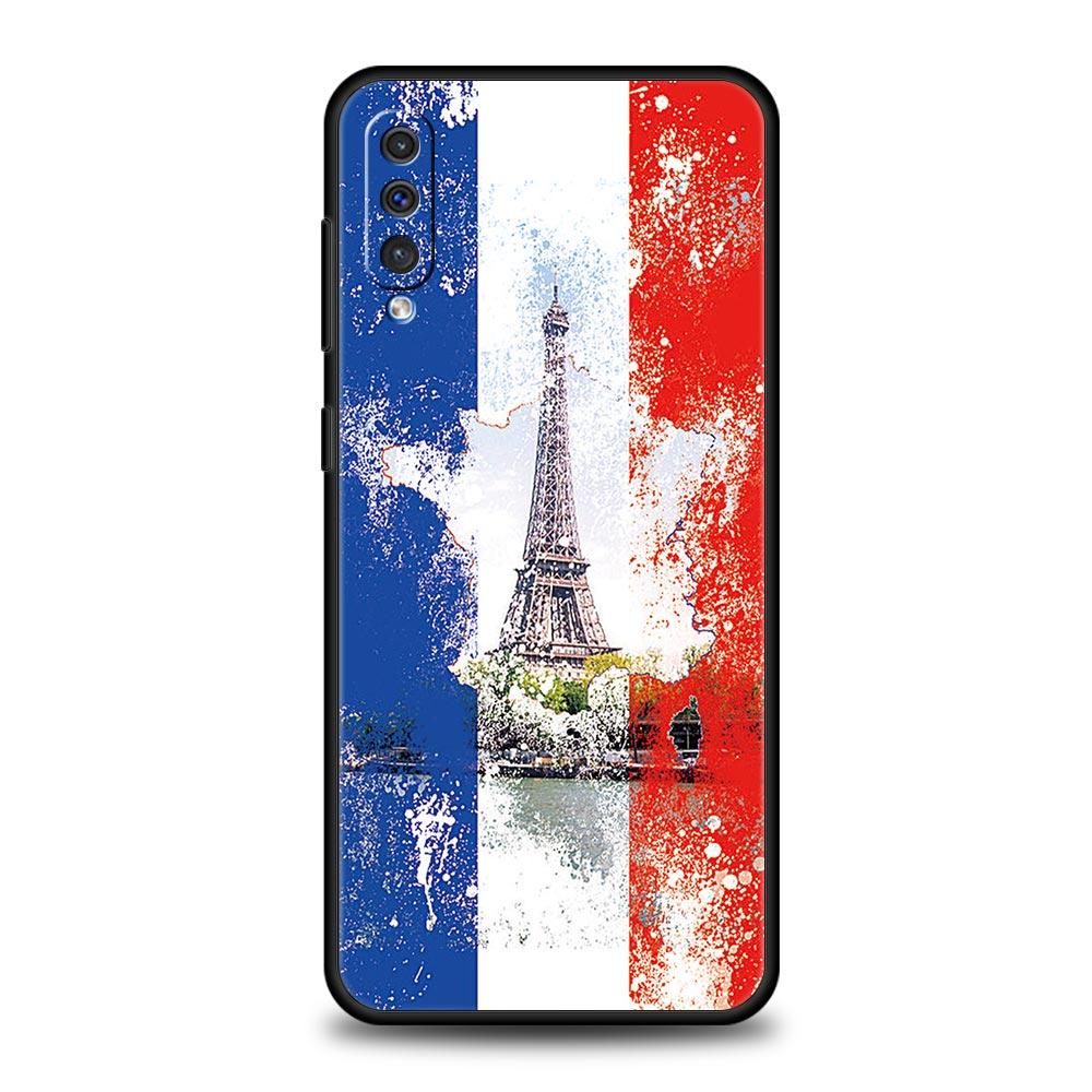 France flag Phone Case For Samsung A54 A52 A24 A14 A50 A72 A70 A10 A30 A40 A20S A20E A02S A12 A22 A34 A42 A32 5G A04s Cover