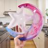Soap Dish Mold Moon Star Silicone Moulds for Resin Casting Dish Jewellery Tray
