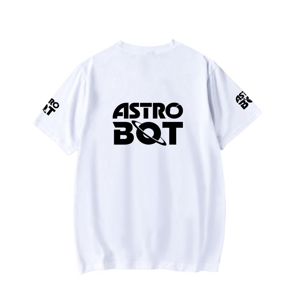 Astro Bot Printing Women Men Tshirt Casual Breathable Tshirts Funny Loose Tees Shirts Street Oversized T-Shirts Man