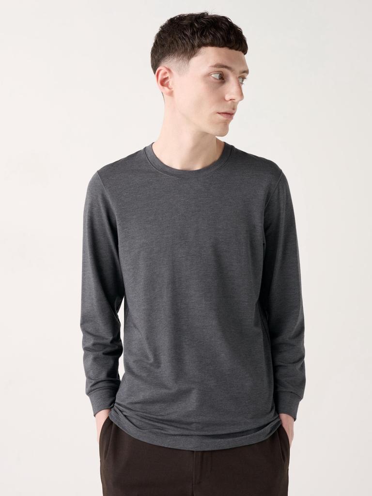 Uniqlo Japan HeaTTech CoTTon Crewneck T  exTra Warm  9 Mini Sleeve 