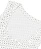 SEOUL APPAREL Canotta con Logo a Cuore e Pois (bianca)