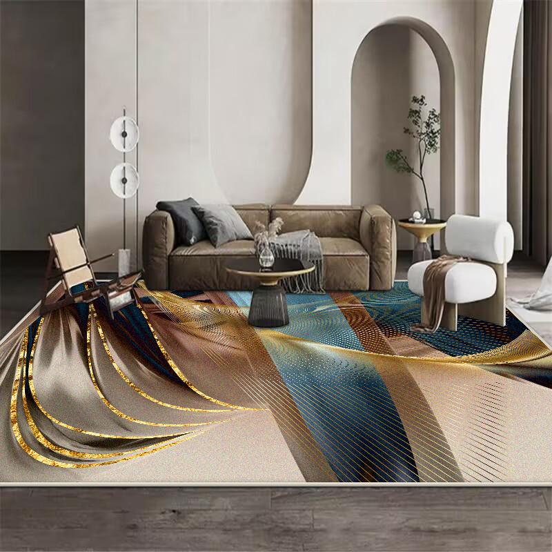 Nordic Large Area Carpets for Living Room Decoration Home Rug Non-slip Bedroom Bedside Carpet Washable Children's Play Floor Mat