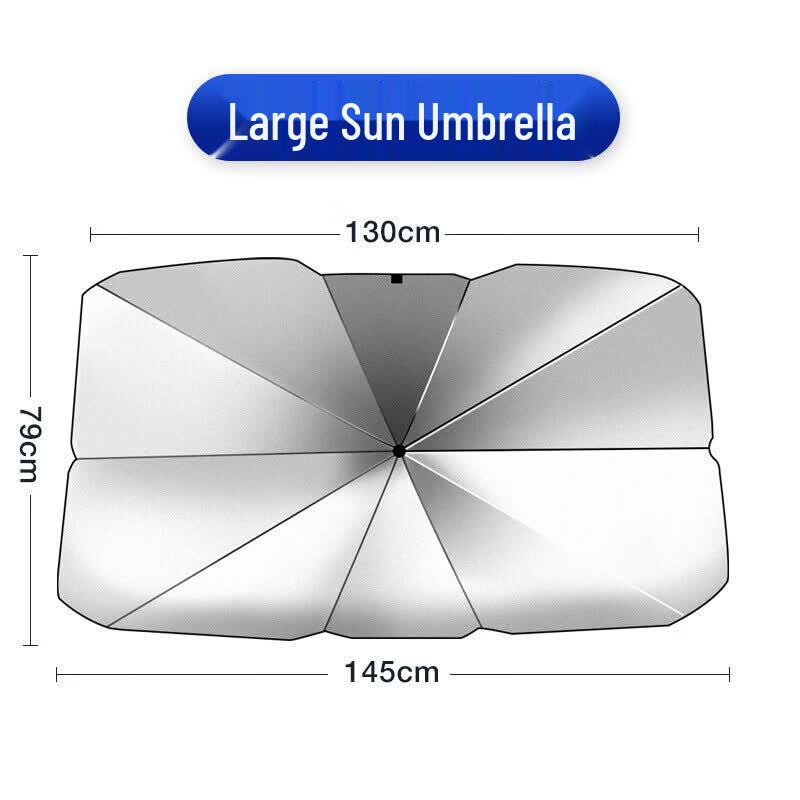 Chuanfeng Universal Car Windshield Sunshade Umbrella