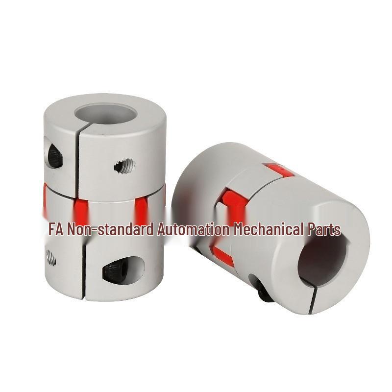 Aluminum Alloy Plum Blossom Coupling DCJ03-D14 (Sizes: 20, 30, 40) - Rd3/4/5/6/8, Ed3/4/5/6/8