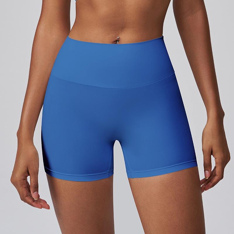 Women S Y2k Style High Waisted Butt Lifting Tight Yoga Shorts With Pockets