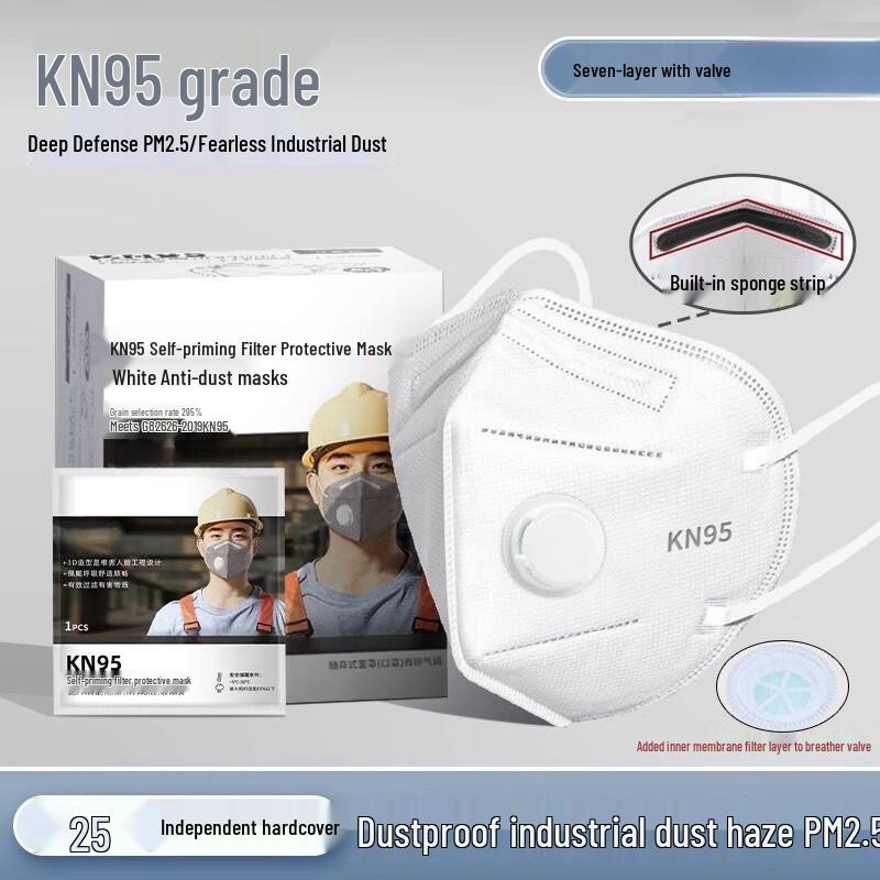 OIMG 7-Layer Activated Carbon Industrial Dust Mask