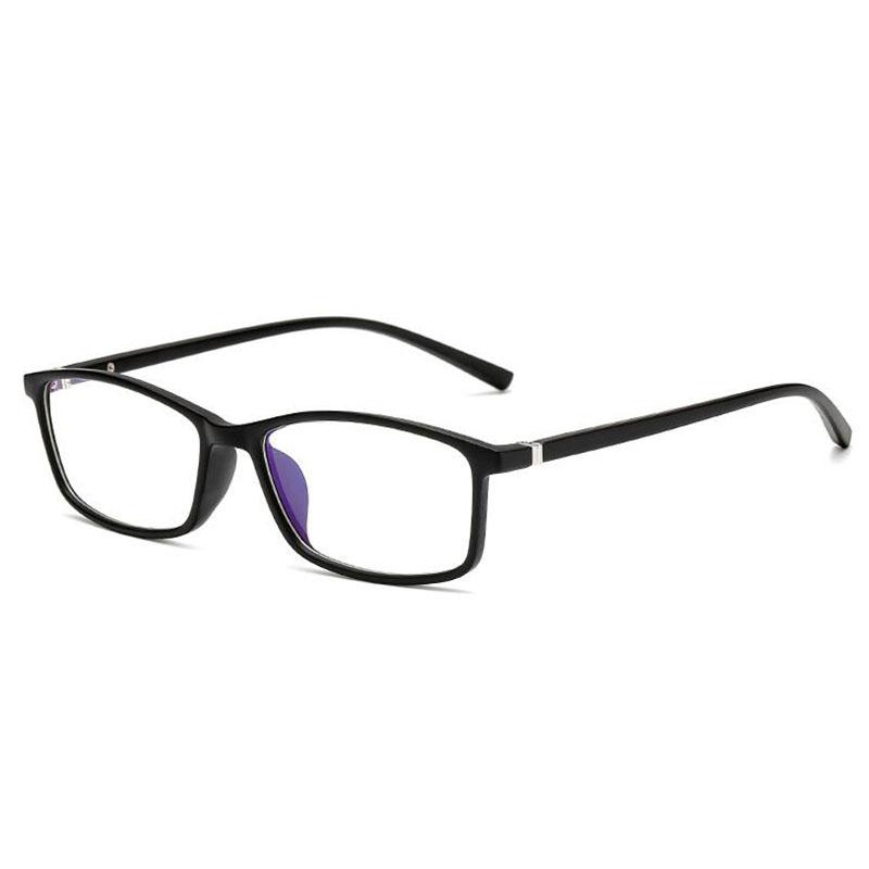 Men Vintage Small Rectangular Finished Myopia Glasses Students Fashion Optical Prescription Eyeglasses Frame 0 To -6.00
