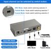 HDTV Conversion Box Multiple Function with Coaxialed Input and 3.5mm Output Enhances Auditory Extractor