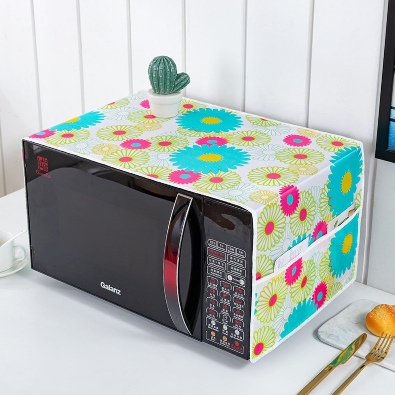 Microwave Oven Cover With Storage Bag, Oven Cover Cloth, Microwave Oven Cover One Size