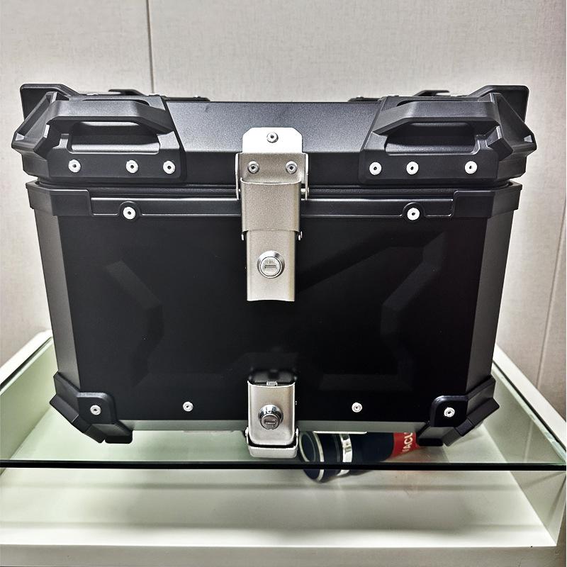 Quick-Release Waterproof Motorcycle Aluminum Tail & Side Boxes (28L-100L)