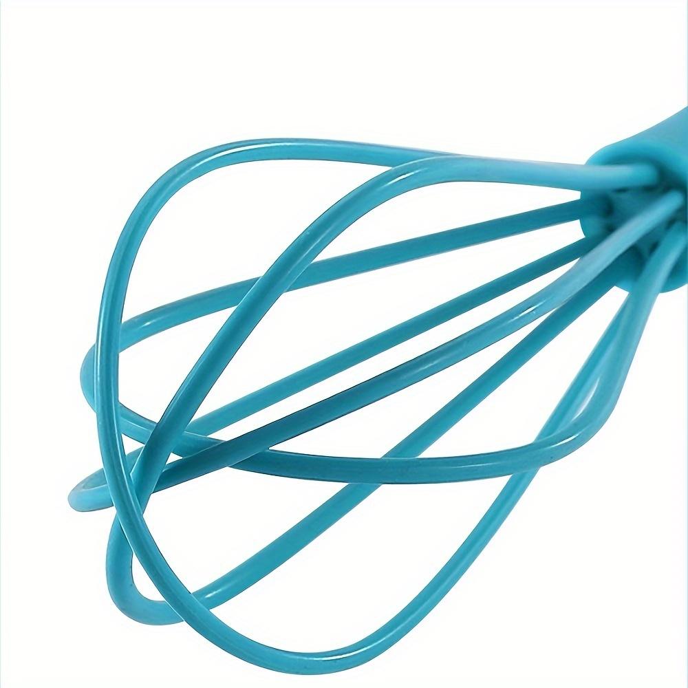 Mini metlička ABS rukojeť, nepřilnavá ergonomická rukojeť, žáruvzdorné silikonové kuchyňské metličky pro míchání, šlehání, šlehání, vaření a pečení