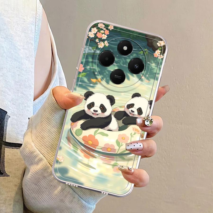 Cute Panda Funny Phone Case for Xiaomi Mi 11T Pro 11 Lite Soft Phone Cover