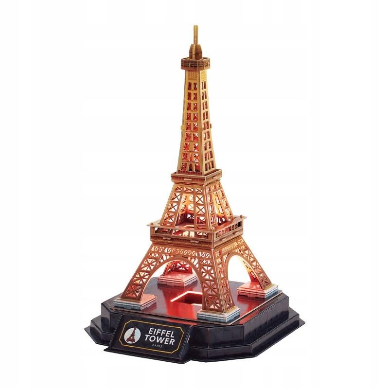 Cubic fun puzzle 3d wieża eiffla eiffel tower wersja nocna 51 el. l534h