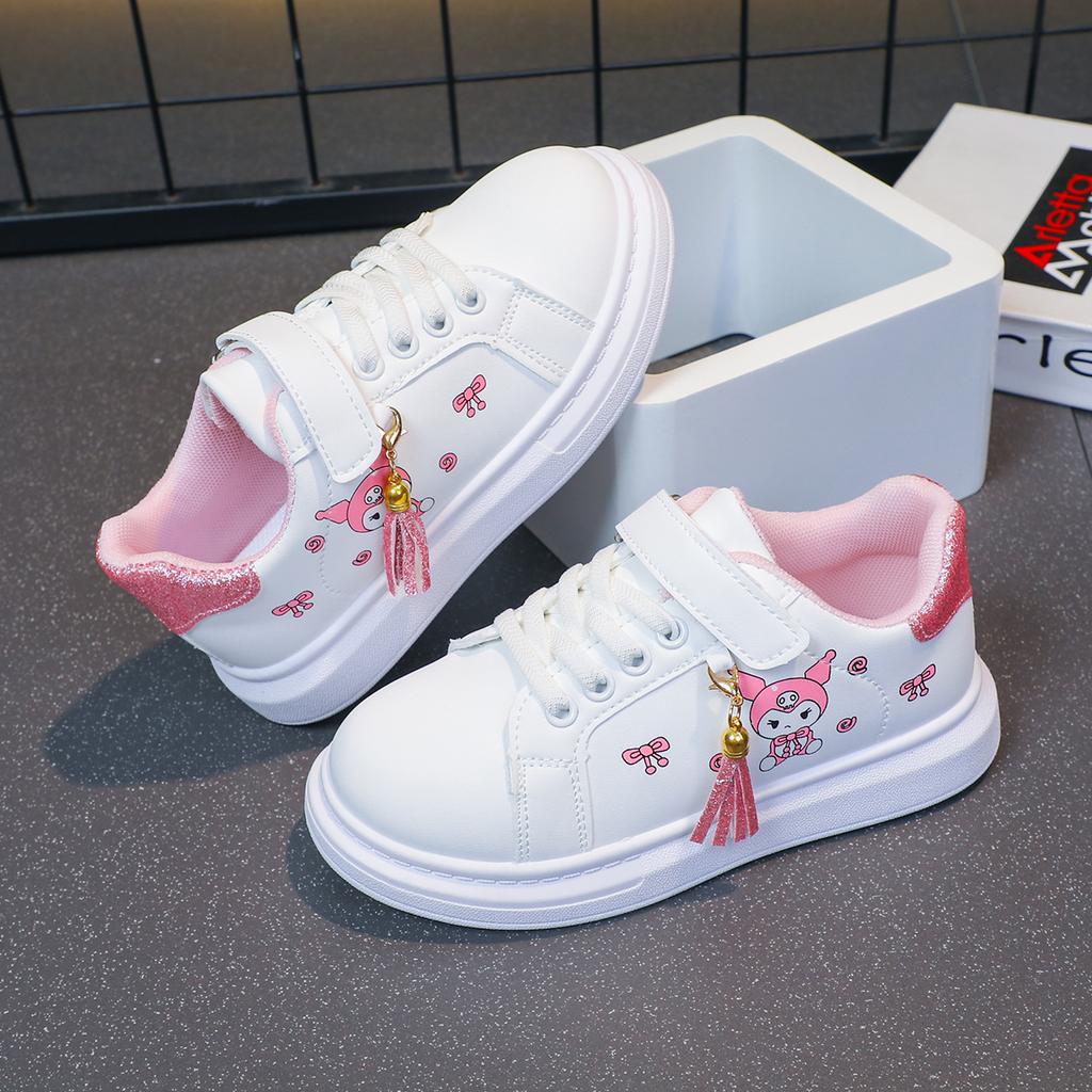 Kuromi shoes shoes for kids girls sneakers skate white shoes for kids size 25-36